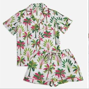 Printfresh Royal Palms Short Sleep Set